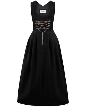 Stockerpoint Dirndl Dirndl Lang 1Tlg - Schwarz