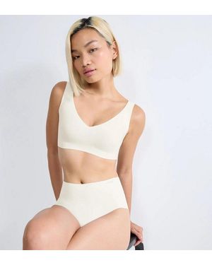 Sloggi Bralette Zero Feel 2.0 Mit Herausnehmbaren Pads, Mittlerer Halt, Mikrofaser - Natur