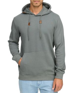 INDICODE Kapuzensweatshirt Insalupe Hoodie - Grau