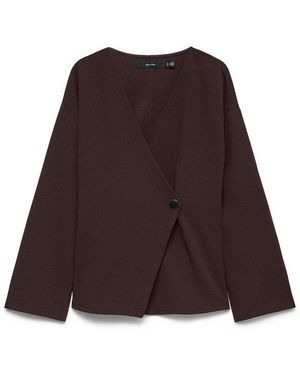 ONLY Strickjacke - Braun