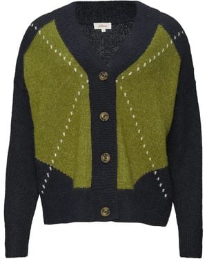 Otto S.Oliver Strickjacke - Grün