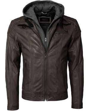 JCC Lederjacke 310-19-222 - Schwarz
