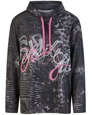 Doris Streich Strickpullover - Grau