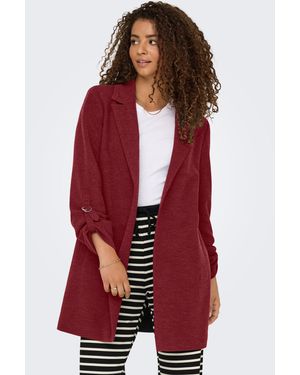 ONLY Langmantel ONLNORMA LIFE 3/4 LOOSE COATIGAN CC PNT - Rot