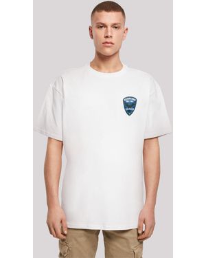 F4NT4STIC T-Shirt DC Comics Arrow Starling Metro Badge Print - Weiß