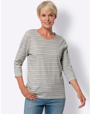 Sieh an! T- 3/4-Arm-Shirt - Grau
