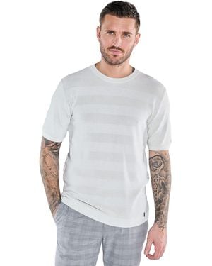 emilio adani Poloshirt T-Shirt strukturiert - Weiß