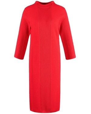 Gerry Weber Sommerkleid / Da. / KLEID STRICK - Rot