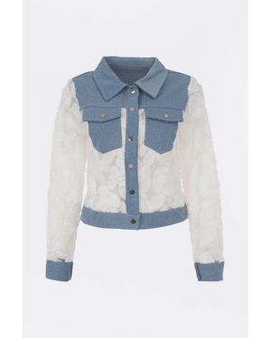 La Strada Jeansjacke - Blau