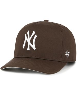 '47 ' ' Brand MLB New York Yankees '47 HITCH (, Basecap, Snapback Cap) Used-Look (Garment Wash) - Braun