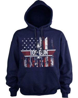 top gun Kapuzenpullover - Blau