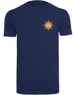 Mister Tee T-Shirt Soleil Tee (1-tlg) - Blau