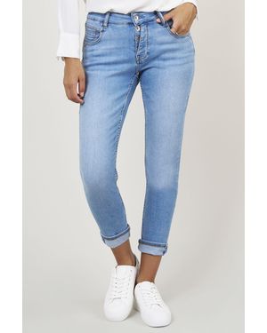 BLUE FIRE 5-Pocket-Jeans - Blau