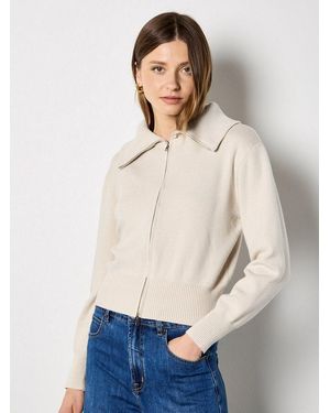 Apricot Cardigan Strickjacke - Weiß