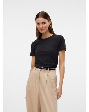 Vero Moda Kurzarmshirt Vmlulu Ss Top Jrs Ga Noos - Blau