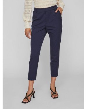 Vila Anzughose Vivarone Hw Slim Pant - Blau