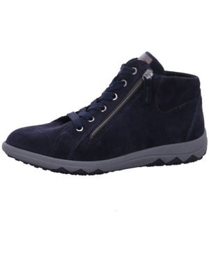 Waldläufer H-Teresa Schnürstiefel - Blau