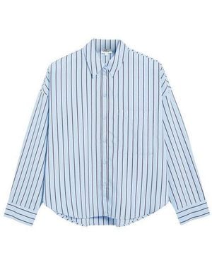 S.oliver Langarmbluse Bluse - Blau