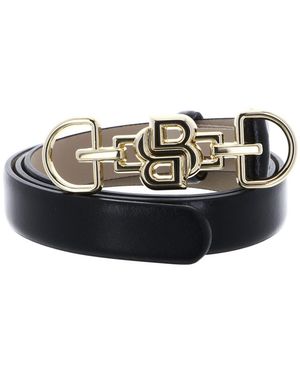 BOSS Ledergürtel Sz20 Belt Aus Echtem Rindsleder - Schwarz