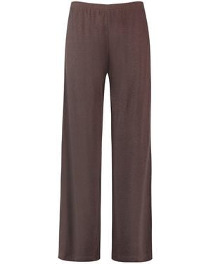 Gerry Weber Anzughose Hose aus Leinen-Viskose - Braun