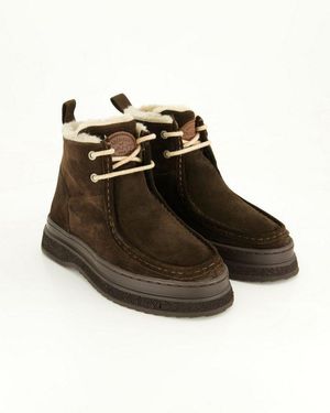 GANT Sistown Mid Boot Winterstiefelette Obermaterial: Leder - Braun