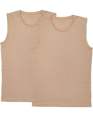 Marvelis Tanktop (2-Tlg) - Natur