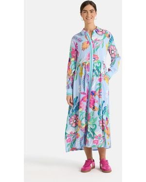 LIEBLINGSSTÜCK Sommerkleid EdinaL aus Viskose - Weiß