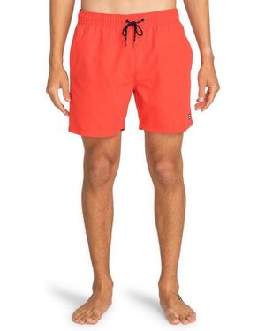 Billabong Boardshorts All Day Layback 16" - Rot