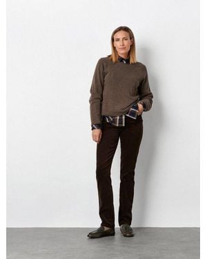 Toni Stretch-Hose Be Loved Aus Feinem Cord - Grau