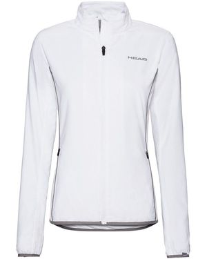 Head Tennisjacke Club weiss - Blau