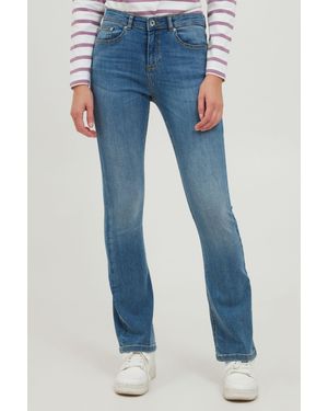 B.Young BYLOLA BYLUNI FLARE -20807439 Bootcut-Jeans im klassischen 5-Pocket Look - Blau