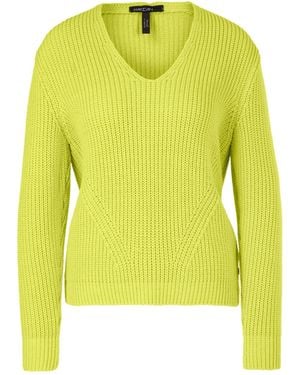 Marc Cain Wollpullover Pullover 412 - Gelb