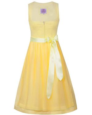 Marjo Dirndl Hofstetten 65cm Länge zitrone - Gelb