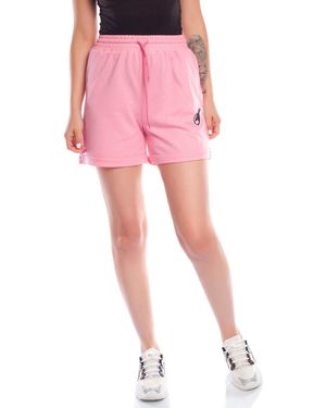 Bongual Sweatshorts Shorts Bermuda Baumwollmischung Hose kurz Sportshorts - Pink
