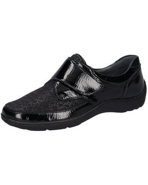 Waldläufer Henni-Soft Klettschuh, Bequemschuh, Komfortschuh - Schwarz