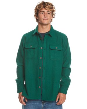Quiksilver Langarmhemd Salterhill - Grün