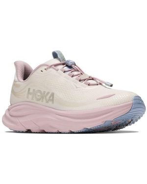 Hoka One One Clifton 11 Gore-Tex Glm Laufschuh Mit Eva-Dämpfung, Wasserdichtes Obermaterial - Pink