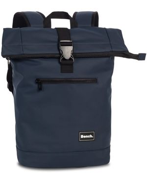 Bench Rucksack Roll-Top HYDRO Marineblau (1 Stück), Freizeitrucksack, Schulrucksack, Daypack