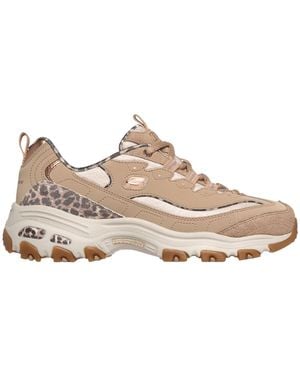 Skechers D'Lites Wild Charm Tpe Sneaker - Schwarz
