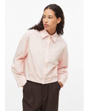S.oliver Langarmbluse Bluse X Heidi Klum: Popeline-Bluse Im Relaxed Fit - Weiß