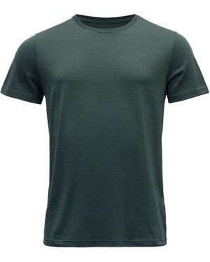 Devold Kurzarmshirt EIKA TEE - Grün