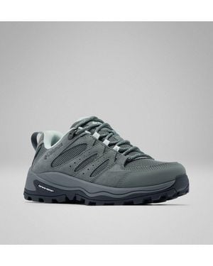 Columbia Redmond Iv Low Waterproof Wanderschuh Wasserdichte Ausführung, Atmungsaktives Innenmaterial - Blau