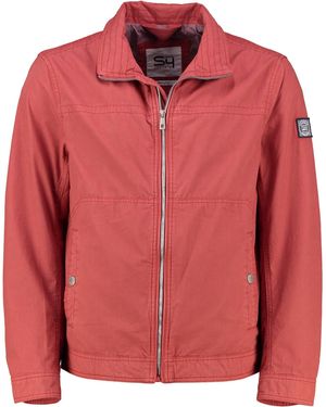 S4 Jackets Chinos Baumwoll Jacke rot Chino