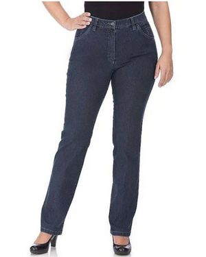 KjBRAND Stoffhose hose Super Strech Betty - Blau