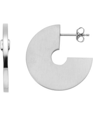Esprit Paar , ESER00752100 Ohrstecker Edelstahl Silber - Weiß