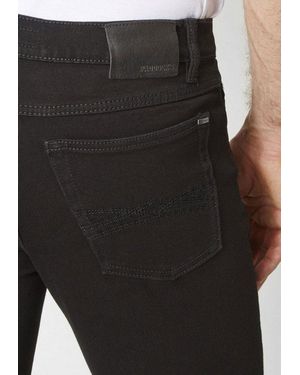 Paddock's 5-Pocket-Jeans Ranger Robuster Denim Klassiker Mit Stretch - Schwarz