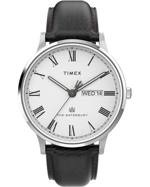 Timex Quarzuhr Waterbury Classic Day/Date - Grau