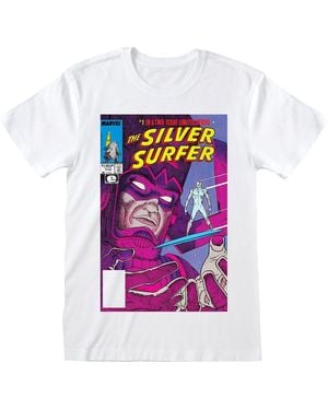 Marvel Universe Comic Surfer T-Shirt - Lila