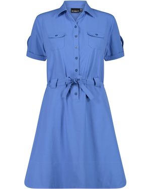 CMP Jerseykleid Kleid Woman Dress 33S5346 - Blau