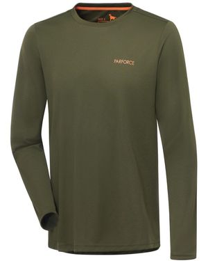 Parforce Langarmshirt Funktions-Longsleeve - Grün